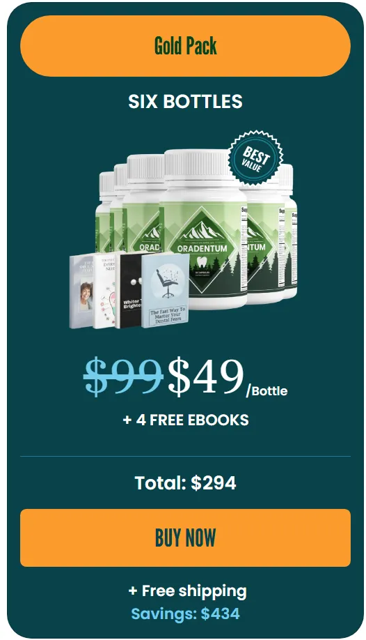 Oradentum- order-now-( One Hundred Eighty Days Supply)-image